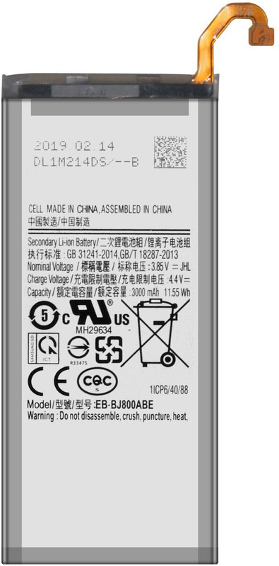 Lynacz Original Mobile Battery For samsung J6 2018 A6 2018 J8 2018, On6 2018 J600F A600F A600FN
