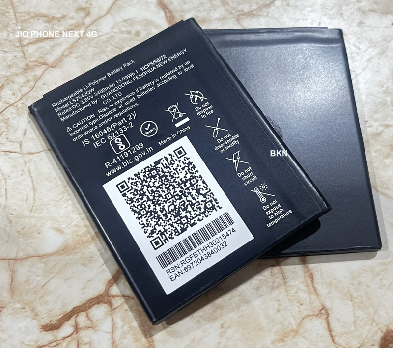 BKN Mobile Battery For  JIO / LYF JIO / LYF NEXT 4 PHONE BATTERY Jio Lyf Next Original Mobile Battery (LS2542QW)