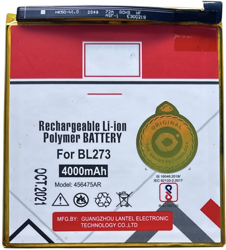 imbi Mobile Battery For  Lenovo BL273 Lenovo K8 Plus BL273