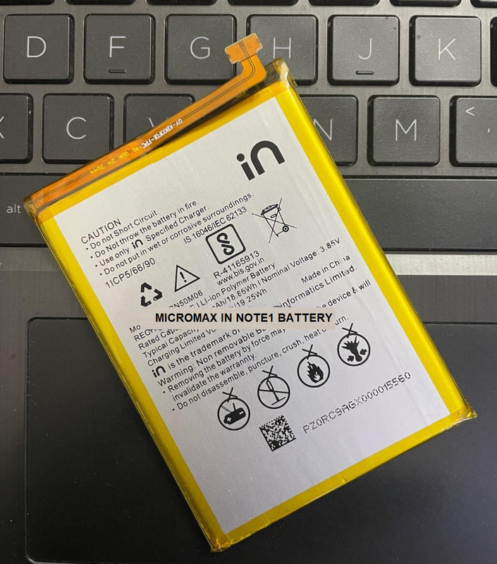 BKN Mobile Battery For MICROMAX / IN Micromax In note 1 , In 1b , In 1 , E7746, E6523, E7533, E6523, E7533, E6746