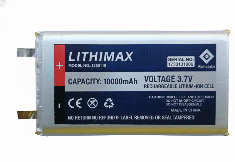 LITHIMAX Mobile Battery For ANY POWER BANK (1260110)