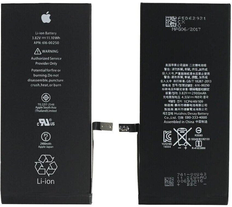 LIFON Mobile Battery For  Apple iPhone 7 Plus 2900mAh