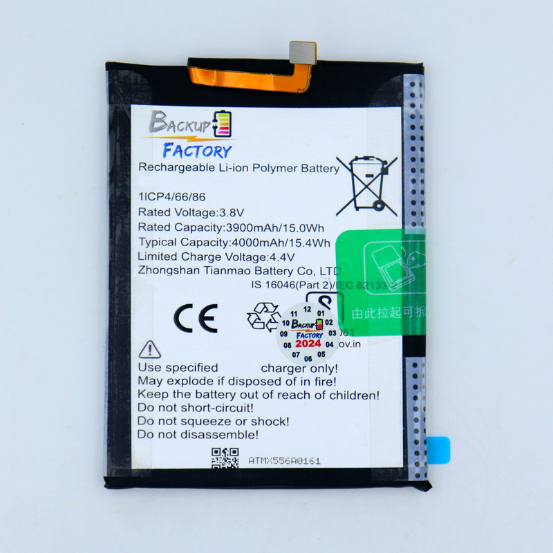 Backup Factory Mobile Battery For  Infinix Note 12 Pro , X676B