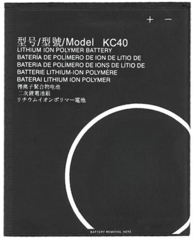 TokTon Mobile Battery For Motorola Moto E6 Plus KC40 3000mAh
