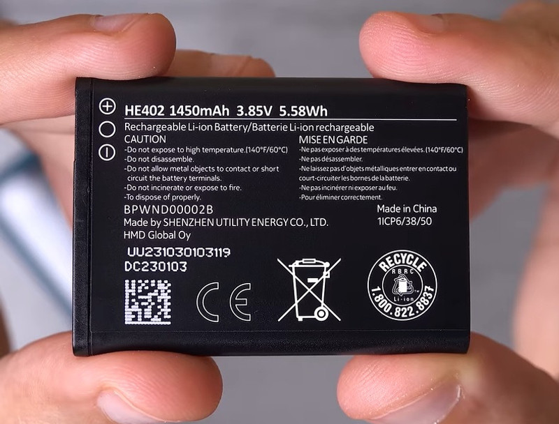 BKN Mobile Battery For NOKIA QC PASSED Rechargeable HE402 Li-ion Battery for Nokia 2760 Flip N139DL