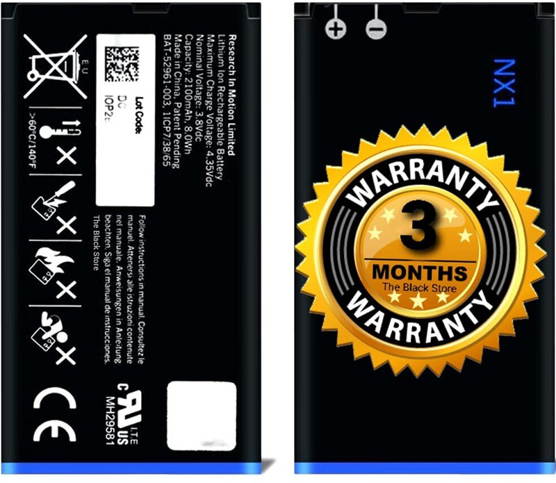 Lynacz Original Mobile Battery For  BlackBerry Original battery Compatible for BlackBerry q10