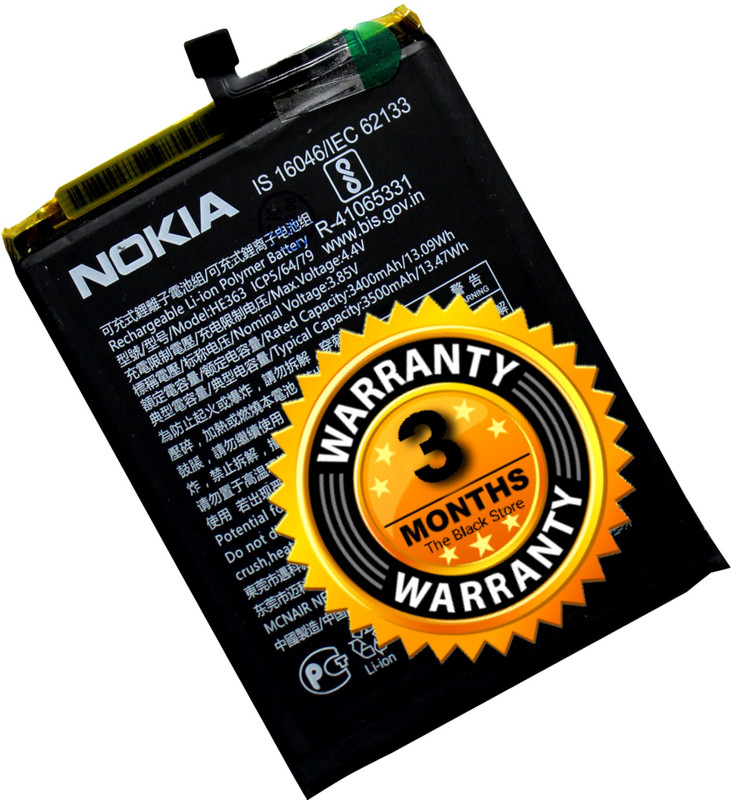 Facelift Mobile Battery For  Nokia 8.1 X7 3.1 Plus TA-1119,1128,1099,1115,1131,1121,1225 With 3 Months Warranty