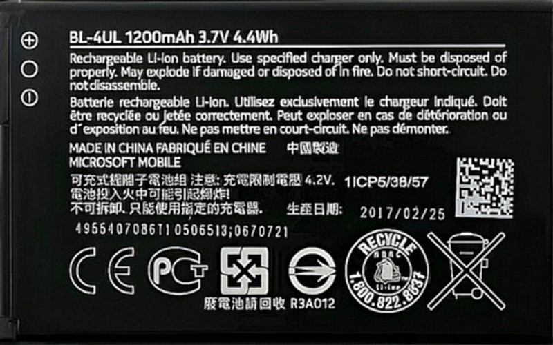 Wokia-Electronics Company Mobile Battery For Nokia Asha 3310 DS / 3310 / TA-1030 / 235 / 5310 / 230 / 225 /220-(1200mAh)