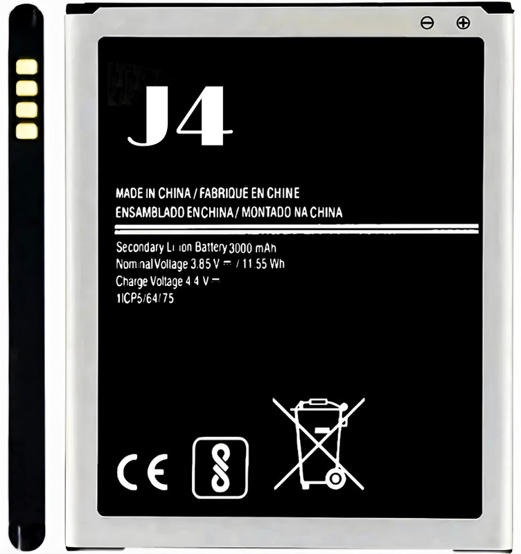 TokTon Mobile Battery For Compatible Samsung Galaxy J4 / J400F/DS 3000mAh