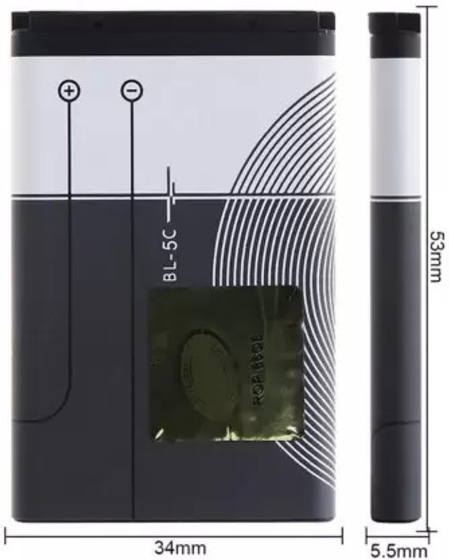 DVJ Mobile Battery For  NOKIA Nokia 100, 101, 110, 114