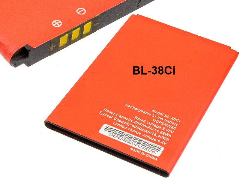 BKN Mobile Battery For ITEL / itel QUALITY CHECKED ITEL A58 PRO / A27 / A49 BATTERY (BL-38Ci) 4000 MAH