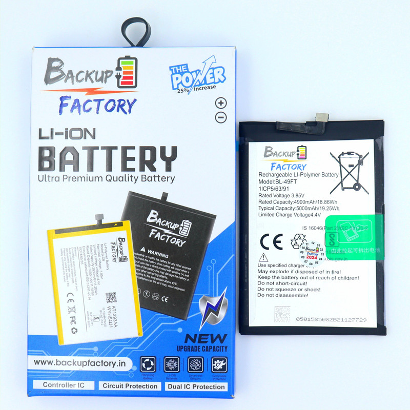 Backup Factory Mobile Battery For Tecno BL-49FT