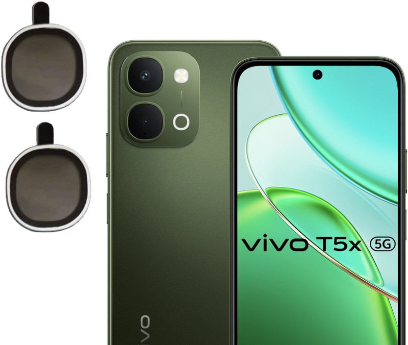 DSCASE Back Camera Lens Glass Protector for vivo T4 5G(Pack of: 1)