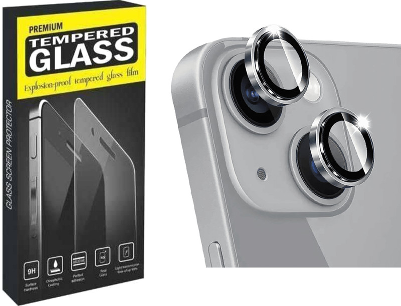 SuperX Back Camera Lens Glass Protector for Iphone 13 & 13 Plus(Pack of: 1)