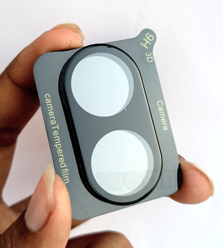 WonRia Camera Lens Protector for Realme C55 Camera Glass(Pack of 1)