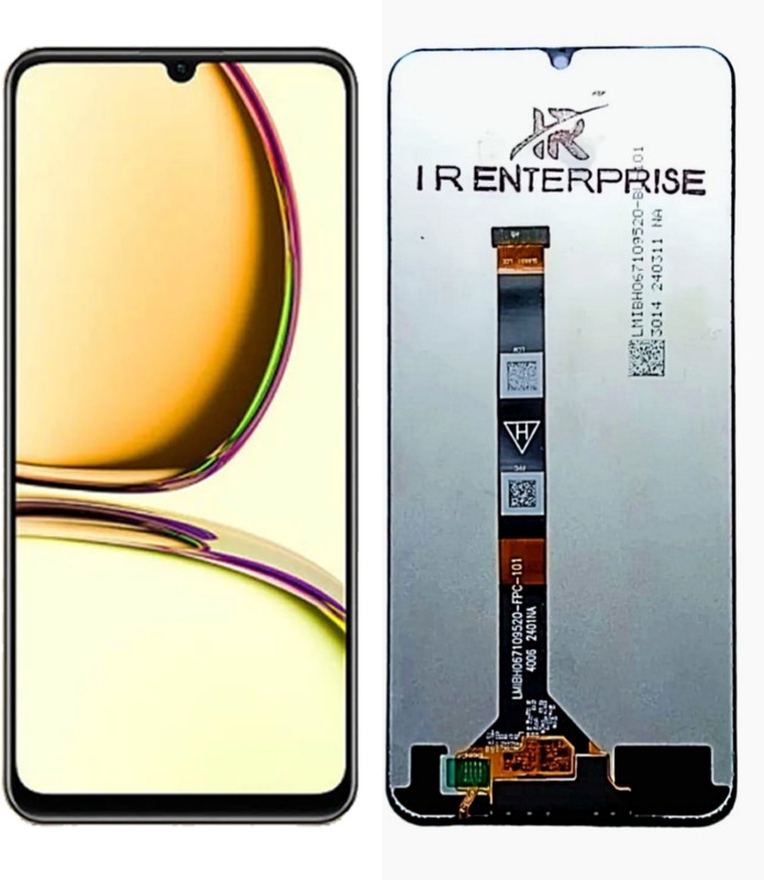 SSP TELECOM IPS LCD Mobile Display for Oppo & realme N53, C53, C51(With Touch Screen Digitizer, Black)