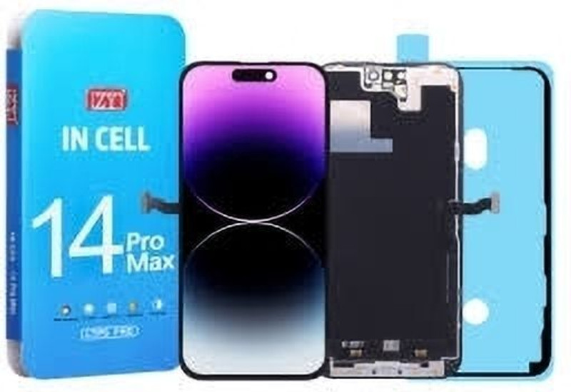 Varaha OLED Mobile Display for In cell 14 promax(With Touch Screen Digitizer, Black blue)