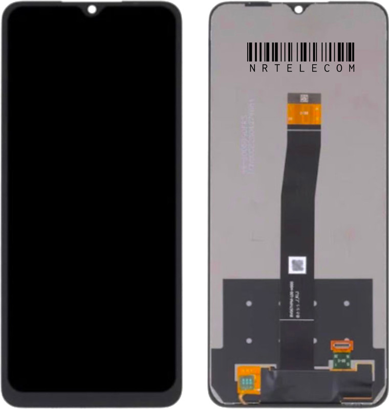 NRTELECOM Haptic/Tactile touchscreen Mobile Display for MI & REDMI & POCO Mi 10, 10C, 12C, 10 Power,Poco C40, Poco C55(With Touch Screen Digitizer, Black)