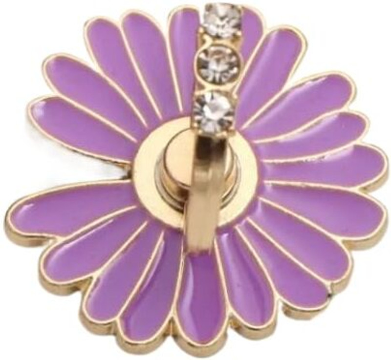 befunky Glitter Bling Rhinestone Mobile Phone Ring Stand Holder (Sunflower Purple) Mobile Holder