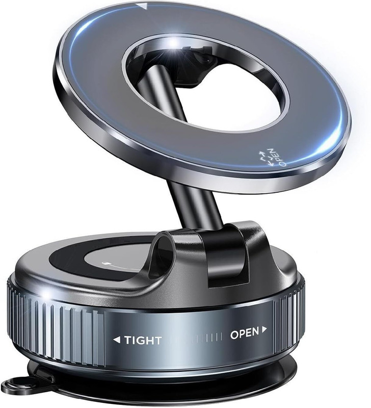 Adveriq 360° Magnetic Phone Mount – Hands-Free Suction Holder for Car, Gym, Mirro Mobile Holder