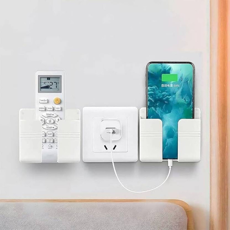SOWME Charging Wall And Remote Stand | for All Smartphones Black 5 Pices Mobile Holder Mobile Holder