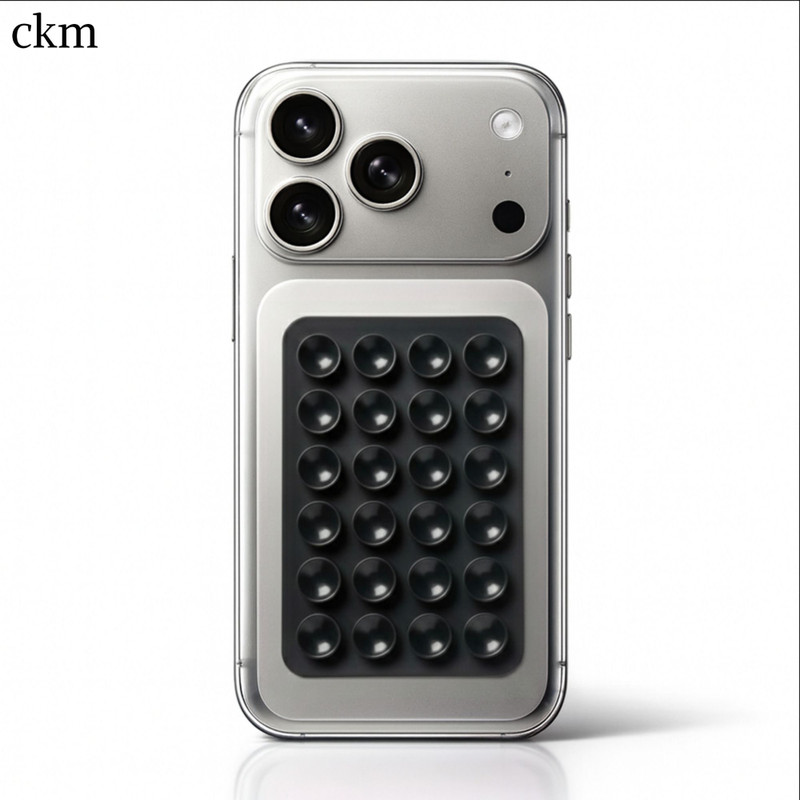 ckm Mobile Silicone Suction Grip, Strong Adhesive, Universal for iPhone & Android Mobile Holder