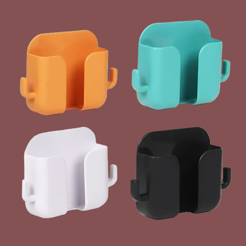 Sifflex Self Adhesive Wall Mounted Mobile Stand for Charging, Remote and Earbuds Holder Mobile Holder