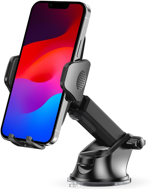 Aliens Universal Car Mount Strong Suction Cup, Double Locking, Quick Release Mobile Holder
