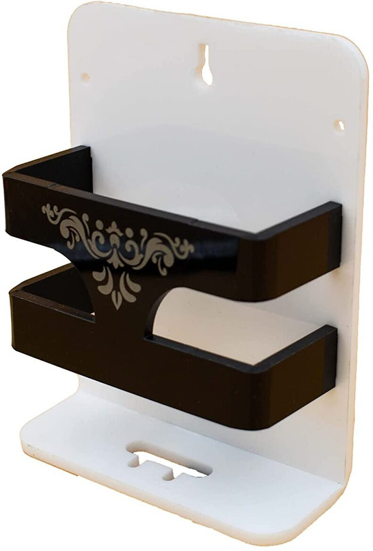 Spacekeeper Acrylic Mobile Phone Charging Stand Holder , AC TV Remote Stand Wall Mount Mobile Holder