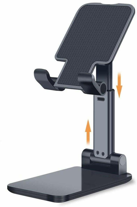 PINKLAND Heavy Duty Adjustable Black Smartphone Phone Stand Holder for Live/Vlogs Special Design for Streaming Mobile Holder