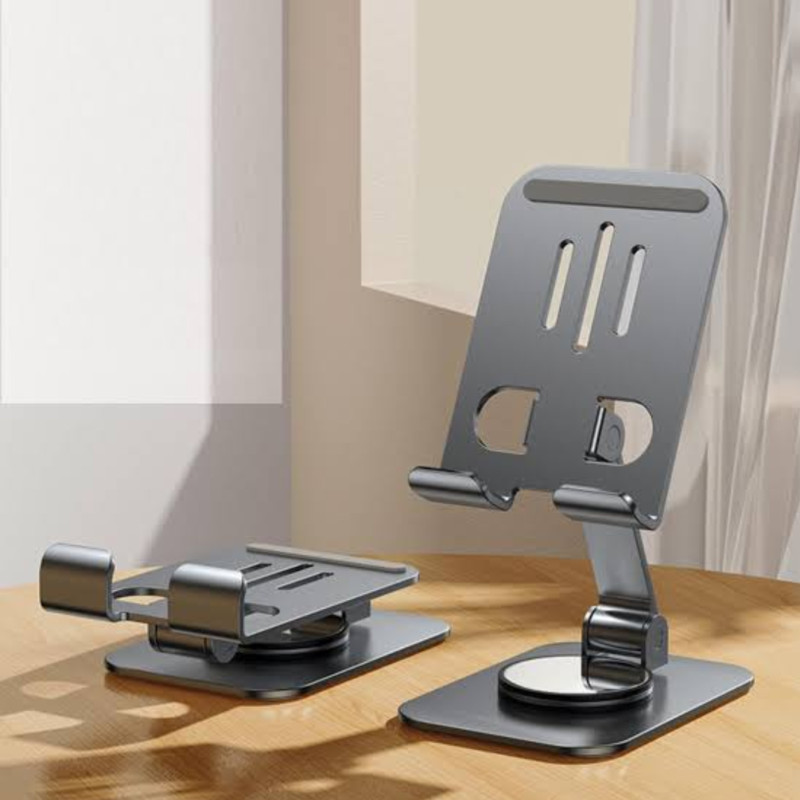 Parthstylemart Portable Foldable Phone & Tab Stand with Anti-Slip Base 01Psm Mobile Holder
