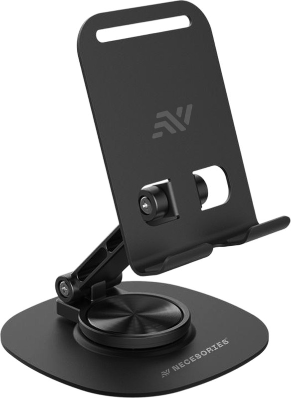 NECESORIES Mobile Stand 360° Rotatable & Foldable |Tabletop Mobile Holder| Anti Skid Pad Mobile Holder