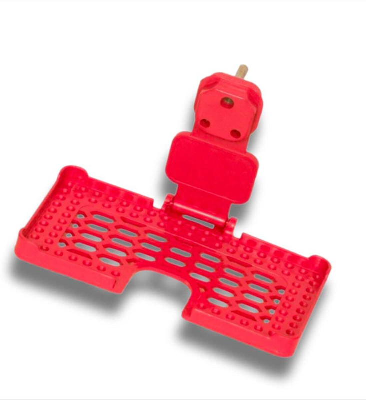 AirSoft Red Multi-Purpose Wall Holder Stand Charging Mobile Just Fit In Socket And Hang Mobile Holder