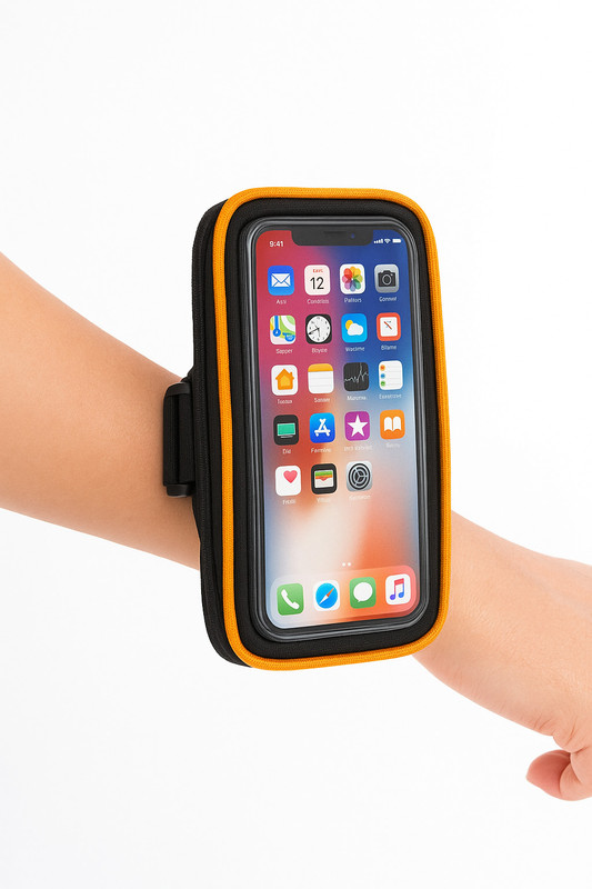 Pakhi Enterprises Waterproof Bike Mobile Holder Pouch with Handlebar Mount Mobile Holder