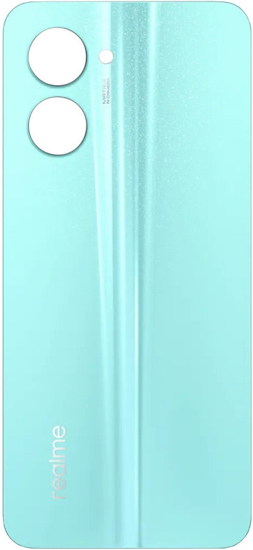 Unique4Ever realme C33 Back Panel(Aqua Blue)