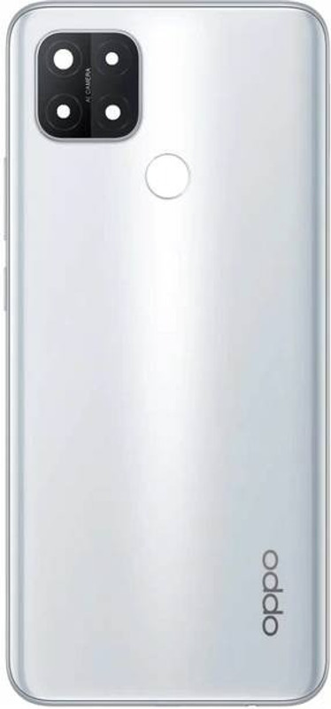 SRaccessories Oppo A15 (Housing Body) (Side Keys with Middle Body) Full Panel(Rainbow Silver)