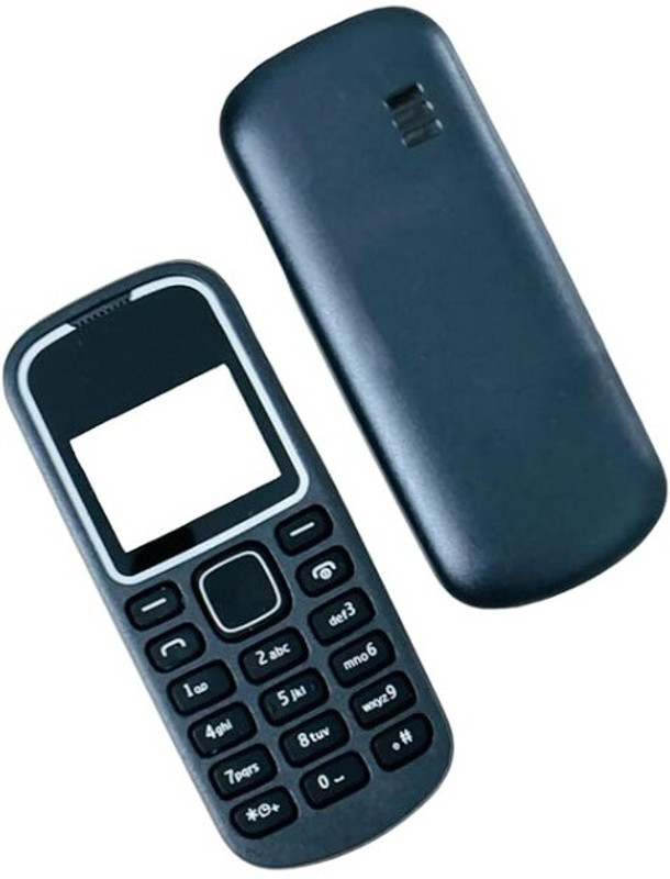 imbi Nokia X2-02 X2 02 Front Back Body With Keypad Front & Back Panel(Black)