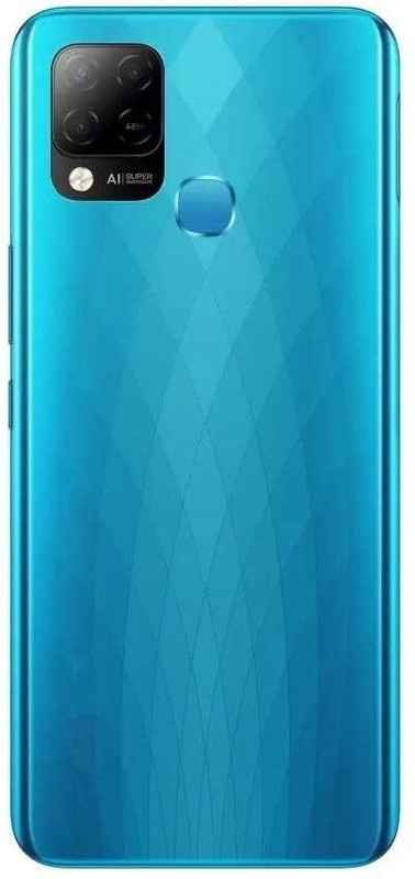 FixHub INFINIX HOT 10S BACK COVER WITH SIDE KEY BUTTON COMPATBLEI Back Panel(BIUE)