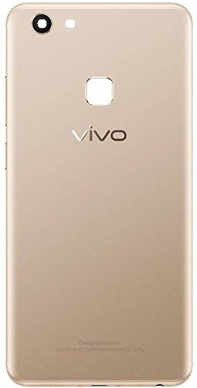 Sandreezz Vivo V7 Plus (with Proper Logo) Back Panel(Gold)