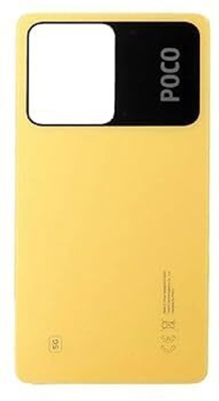 starware Android Poco X5 Pro -Yellow Back Panel(Yellow)