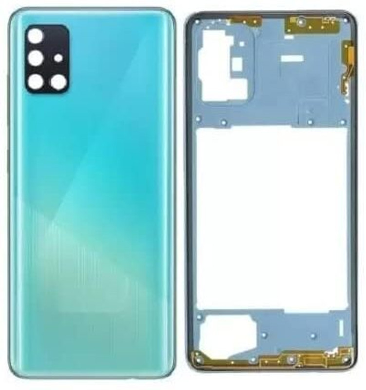 AAA Spares For Samsung galaxy A51 (with Camera Lens) Full Panel(Blue)