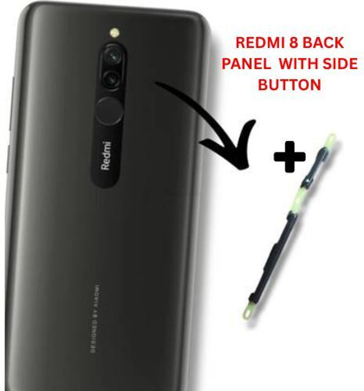 ANDROME XIOMI REDMI 8 Back Panel(BLACK)