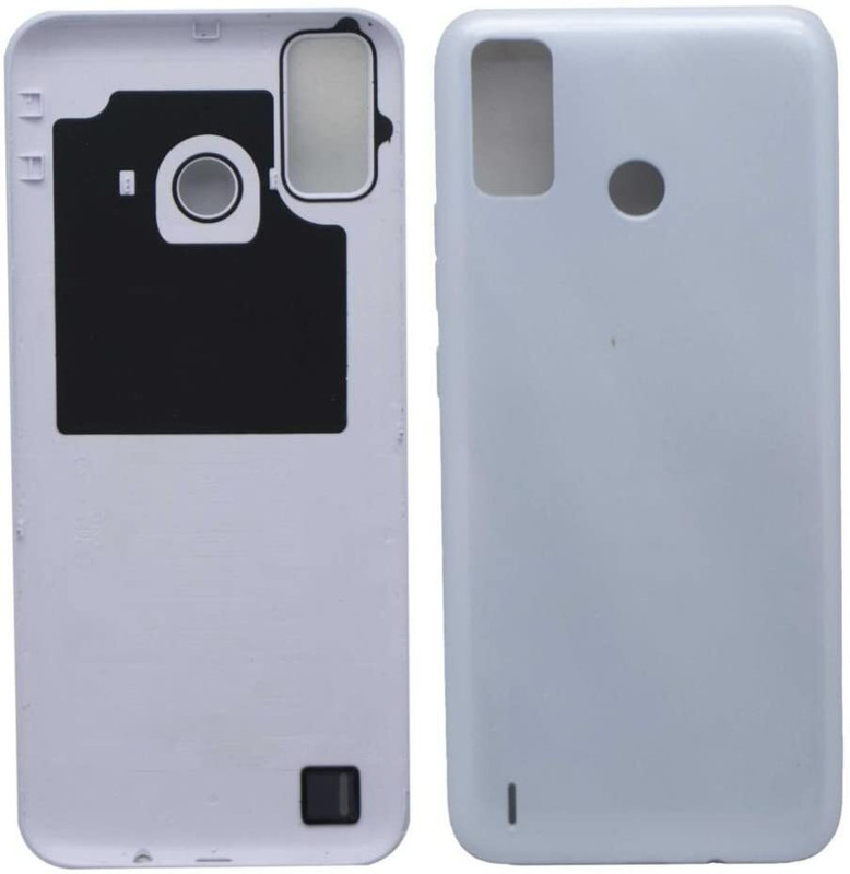 Kraze4blaze Tecno Spark 6 Go (With Proper Logo) Back Panel(Mystery White)