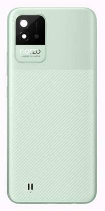 Mobilenest Realme Narzo 50i Back Panel(Mint Green)