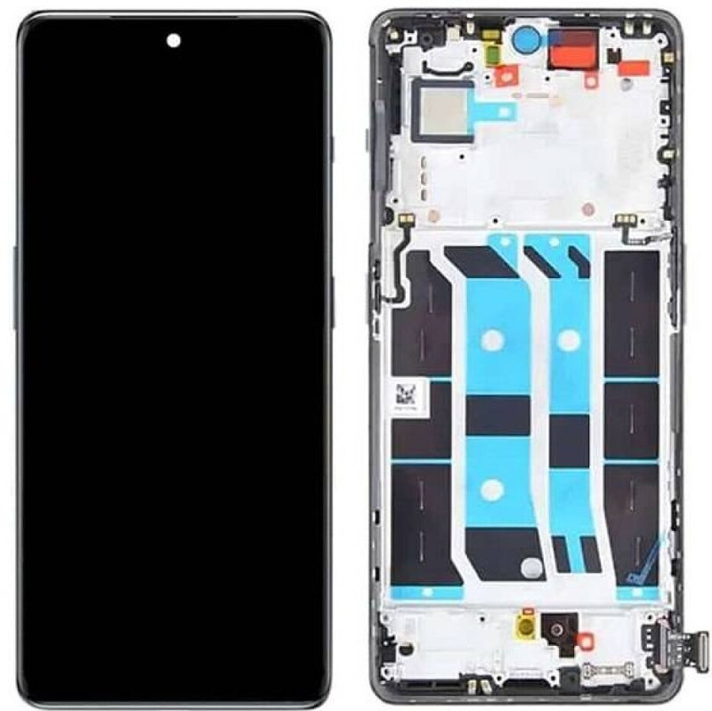 Kraze4blaze OnePlus 11R (100% Original Front Housing LCD Frame) Front Panel(Black)