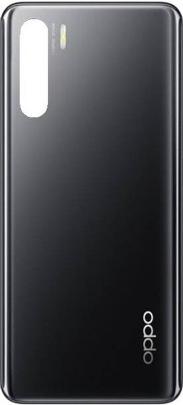 SRaccessories Oppo Reno 3 Back Panel(Midnight Black)