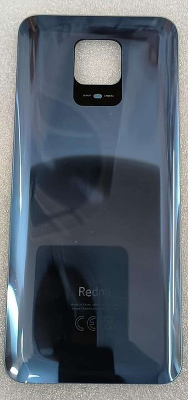 HNVIEW REDMI NOTE 9 PRO OG / NOTE 9S / 9 PRO MAX / OG BACK GLASS PANEL WITH LOGO AND COMAPTIBLE Back Panel(GREY)