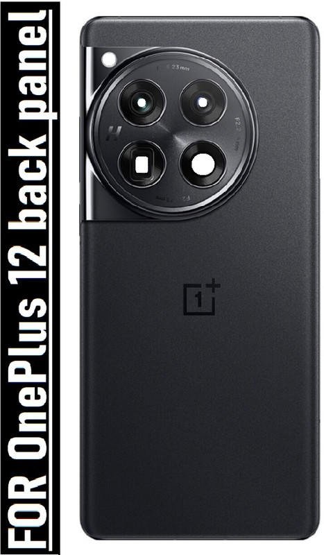 AL HAYY TRADERS For OnePlus 12 Back Panel(BLACK)