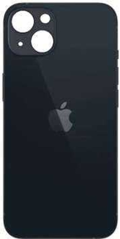 FIONKIY APPLE 13 BACK PANEL (ORIGINAL GLASS) Back Panel(BLACK)