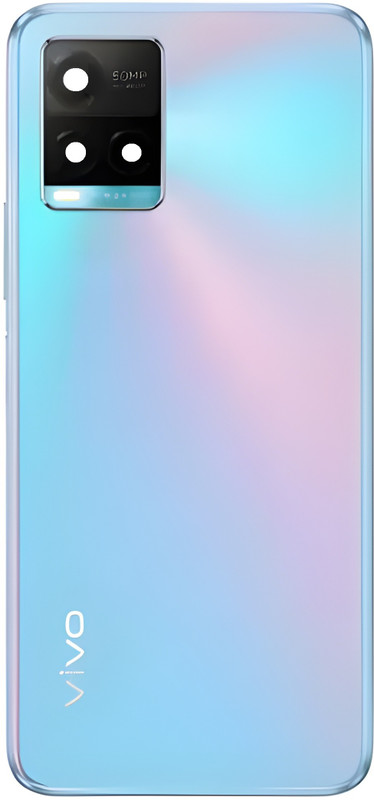 Sandreezz Vivo S1 Pro (With Middle Ring Camera Lens & Side Volume Power Buttons) Full Panel(Dreamy White)